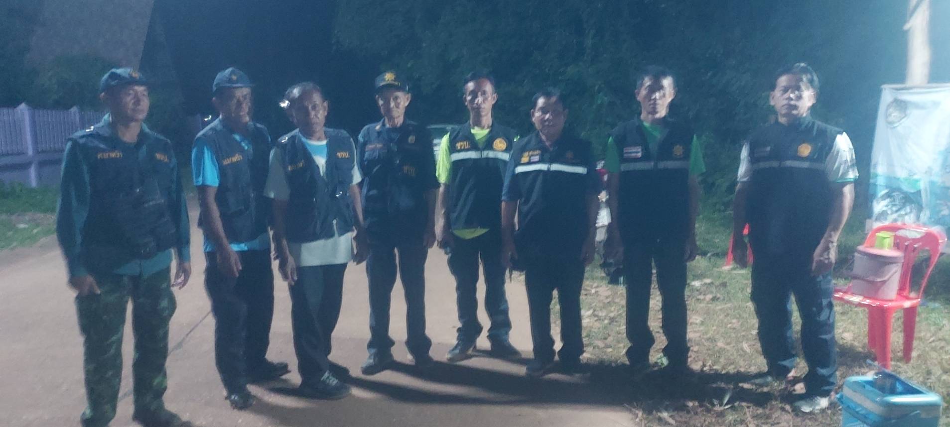 สพอ.นาหว้า คณะกรรมการเครือข่ายกองทุนแม่ของแผ่นดิน ตำบลนางัว ดำเนินการเฝ้าระวังในการแก้ไขปัญหายาเสพติด