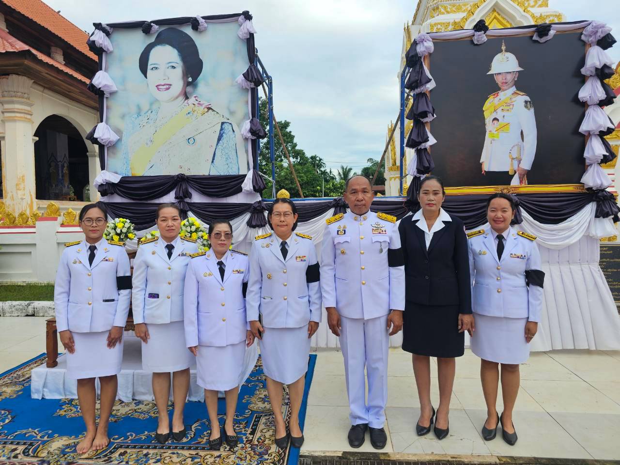 พช.นาหว้า ร่วมพิธีเจริญพระพุทธมนต์และทำบุญตักบาตรถวายเป็นพระราชกุศล เนื่องในวันคล้ายวันพระราชสมภพ สมเด็จพระนางเจ้าสิริกิติ์ พระบรมราชินีนาถ พระบรมราชชนนีพันปีหลวง และวันแม่แห่งชาติ 12 สิงหาคม 2569