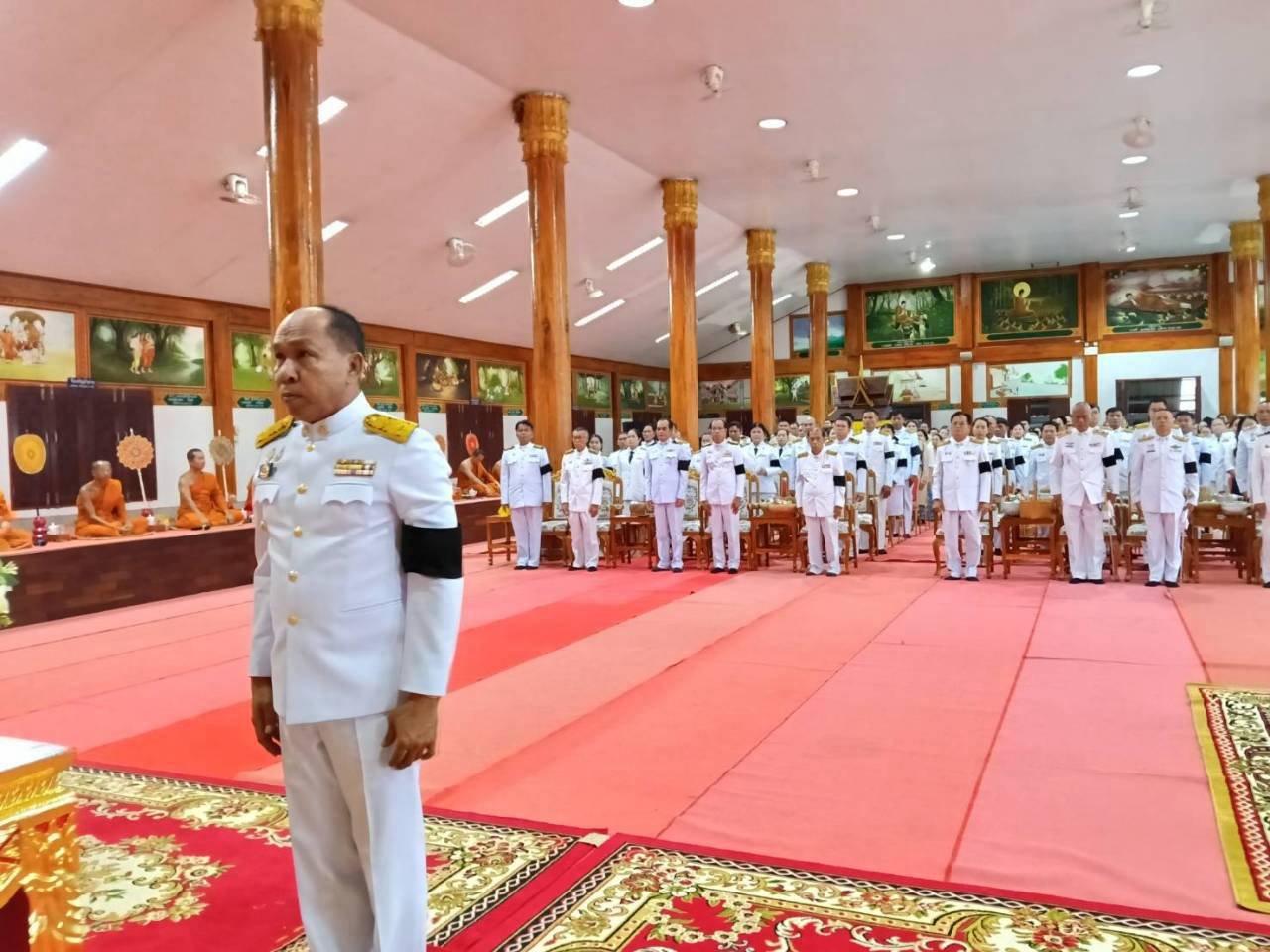 พช.นาหว้า : ร่วมพิธีเจริญพระพุทธมนต์และทำบุญตักบาตรถวายพระราชกุศล เนื่องในโอกาสวันเฉลิมพระชนมพรรษา พระบาทสมเด็จพระเจ้าอยู่หัว 28 กรกฎาคม 2569